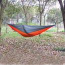 Lixada Portable Durable Compact Nylon Fabric Traveling Camping Hammock for Two Persons