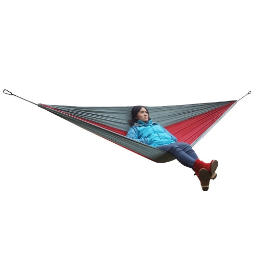 Lixada Portable Durable Compact Nylon Fabric Traveling Camping Hammock for Two Persons