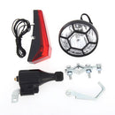 Bicycle Lights Set Kit Bike Safety Front Headlight Taillight Rear light Dynamo No Batteries Needed