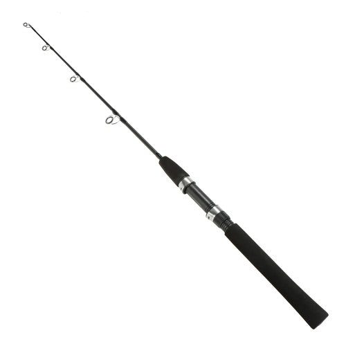 1m/0.8m 2 Sections Solid Fishing Rod Ice Fishing Rod Boat Rod Pole Fishing Tackle Fishing Accessory