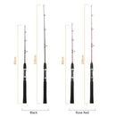 1m/0.8m 2 Sections Solid Fishing Rod Ice Fishing Rod Boat Rod Pole Fishing Tackle Fishing Accessory