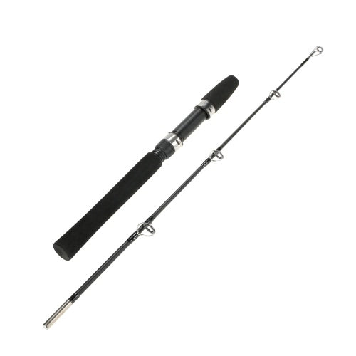 1m/0.8m 2 Sections Solid Fishing Rod Ice Fishing Rod Boat Rod Pole Fishing Tackle Fishing Accessory