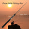 1m/0.8m 2 Sections Solid Fishing Rod Ice Fishing Rod Boat Rod Pole Fishing Tackle Fishing Accessory