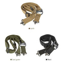 Docooler Military Tactical Safety Two Points Outdoor Belt QD Series Sling Adjustable Strap