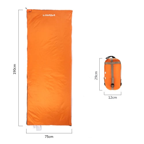 Lixada Outdoor Envelope Sleeping Bag