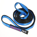 23KN 16mm 120cm/3.9ft Rope Runner Webbing Sling Flat Strap Belt for Mountaineering Rock Climbing Caving Rappelling Rescue Engineering