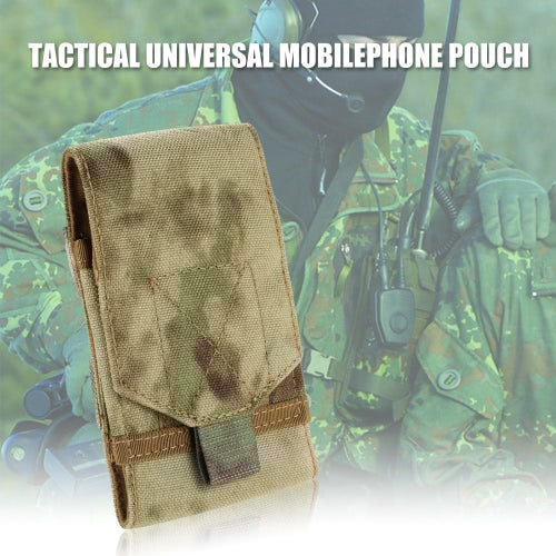 Tactical Universal Compatible Smartphone Outdoor Multipurpose Camping Carry Accessory Pouch