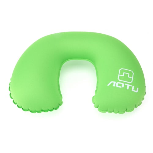 Neck Pillow Head Chin Neck Support Inflatable Soft Comfortable Travel Pillow