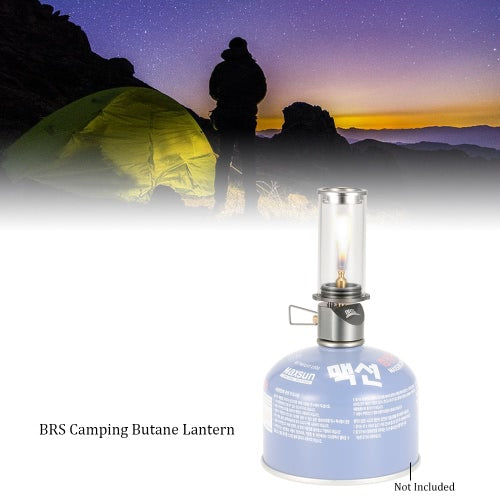 BRS Lamp Light Butane Gas Light Lantern Outdoor Use Only for Camping Picnic Self-driving