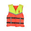 Adult Lifesaving Life Jacket Buoyancy Aid Boating Surfing Work Vest Clothing Swimming Marine Life Jackets Safety Survival Suit Outdoor Water Sport Swimming Drifting Fishing