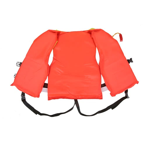 Adult Lifesaving Life Jacket Buoyancy Aid Boating Surfing Work Vest Clothing Swimming Marine Life Jackets Safety Survival Suit Outdoor Water Sport Swimming Drifting Fishing