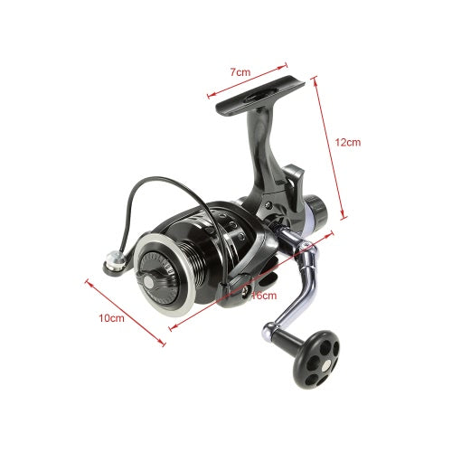 11+1BB Ball Bearings 4:7:1 Fishing Reel Left/Right Interchangeable Ultra Smooth Spinning Fishing Reel