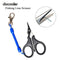 Docooler Small Fishing Scissors Line Cutter Cutting Fishing Lures Stainless Steel