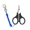 Docooler Small Fishing Scissors Line Cutter Cutting Fishing Lures Stainless Steel