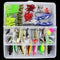 101PCS Fishing Lures Kit Set with Storage Box