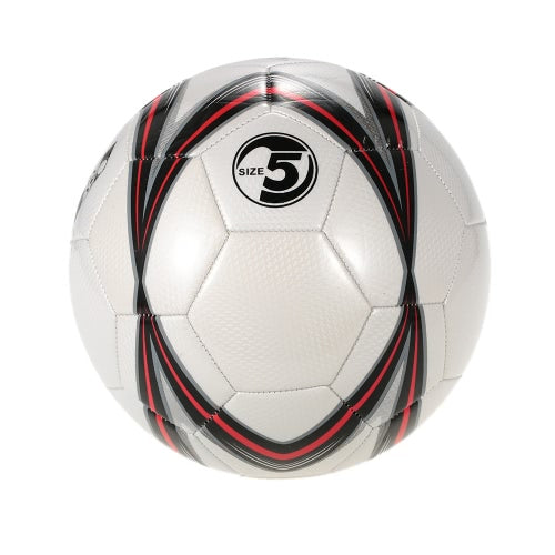 Five-point Star PU Inflatable Football Durable Synthetic Leather Soft Touch Soccer for Younger Teenager Game Soccer Training