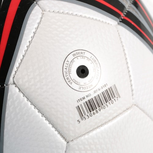 Five-point Star PU Inflatable Football Durable Synthetic Leather Soft Touch Soccer for Younger Teenager Game Soccer Training