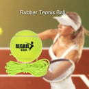 Natural Rubber Synthetic Wool Fiber Tennis Ball Dog Training Tennis Ball With String