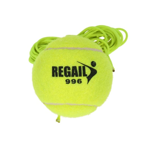 Natural Rubber Synthetic Wool Fiber Tennis Ball Dog Training Tennis Ball With String