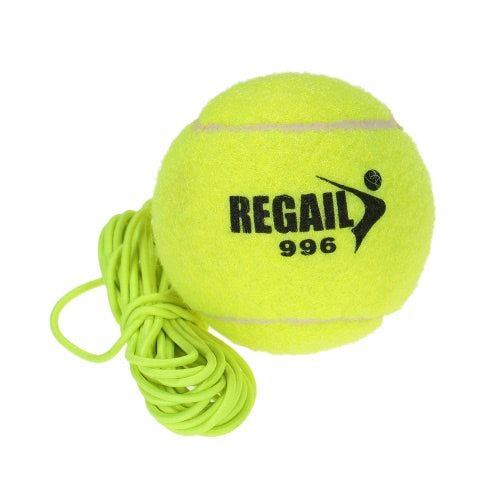 Natural Rubber Synthetic Wool Fiber Tennis Ball Dog Training Tennis Ball With String