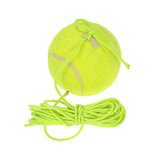 Natural Rubber Synthetic Wool Fiber Tennis Ball Dog Training Tennis Ball With String