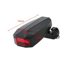 Bike Taillights Intelligent Anti-Theft Bicycle Tail Light Alarm LED Cycling Strobe Warning Electric Bell with Wireless Remote USB Cable MTB Accessories