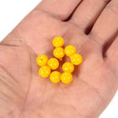 100pcs Soft Fishing Lures Semi Floating Smell Ball Bead Feeder Corn Flavour Artificial Bait Fishing Accessories