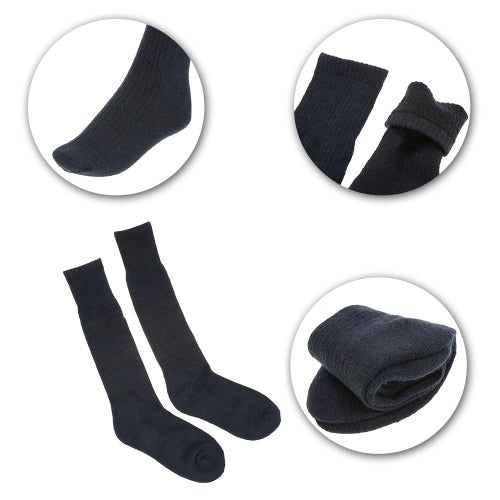 Men's Tactical Army Socks Long Warm Military Cotton Boot Socks Winter Warm Thermal Socks Stockings