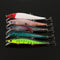 5pcs 12cm/13.5g Fishing Lures with 3 Fishing Tackle