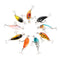 9pcs Minnow Fishing Lures with Fishing Tackles