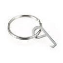 Every Day Carry Keychain Key Ring Mini Bottle Opener Multi-functional Pocket Gear Camping Outdoor Stainless Steel