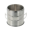 Docooler Portable Stainless Steel Lightweight Wood Stove Solidified Alcohol Stove Outdoor Cooking Picnic BBQ Camping