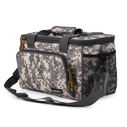 Portable Multifunctional Canvas Fishing Shoulder Bag