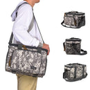 Portable Multifunctional Canvas Fishing Shoulder Bag