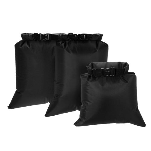 Lixada Pack of 3 Waterproof Bag 3L+5L+8L Outdoor Ultralight Dry Sacks