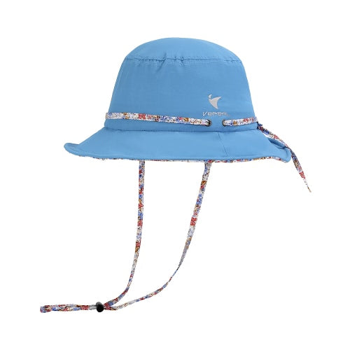 Women Girls Foldable Beach Cap UV Protection Summer Sun Hat Bucket Hat