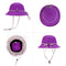 Women Girls Foldable Beach Cap UV Protection Summer Sun Hat Bucket Hat