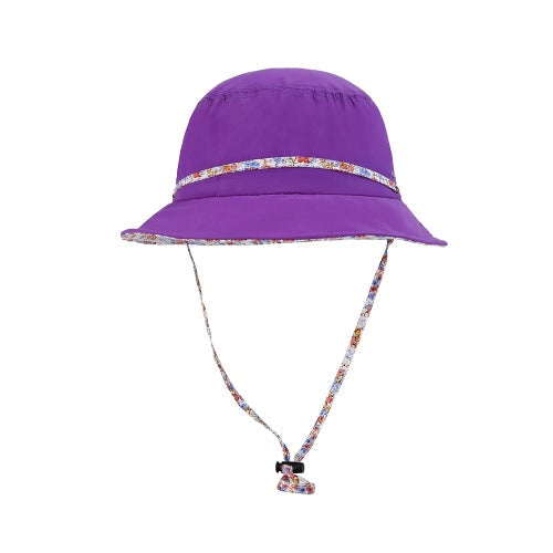 Women Girls Foldable Beach Cap UV Protection Summer Sun Hat Bucket Hat