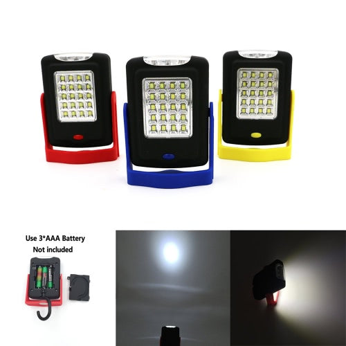 2-in-1 Versatile Ultra Super Bright Light 20+3 LED Portable Work Light Hanging Hook Magnetic Base Lamp Outdoor Camping Lantern