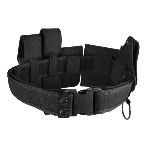 Lixada Outdoor Tactical Belt Law Enforcement Modular Equipment Police Security Military Duty Utility Belt with Pouches Holster Gear