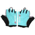 QEPAE Biking Gloves Gel Pad Fingerless Half Finger Gloves for Safe Night Riding Cycling Hiking