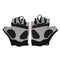 QEPAE Biking Gloves Gel Pad Fingerless Half Finger Gloves for Safe Night Riding Cycling Hiking