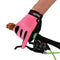 QEPAE Full Finger Gloves Sports Breathable Riding Cycling Gloves Shock Absorbent Wear-resistant