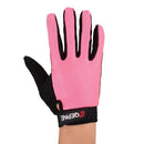 QEPAE Full Finger Gloves Sports Breathable Riding Cycling Gloves Shock Absorbent Wear-resistant