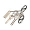 10PCS Mini Alloy S-biner Clips Spring Clasps Metal Hook EDC Keychain Hooks