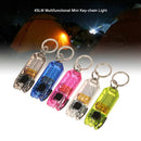 45LM Outdoor Camping Adventuring Dust Water Resistant Multi-functional Mini Compact Rechargeable Tiny Key-chain Light