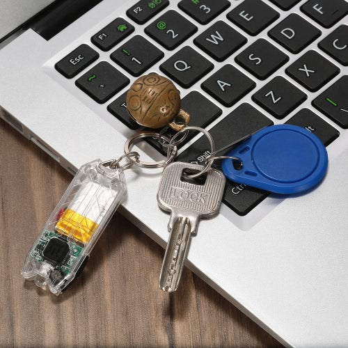 45LM Outdoor Camping Adventuring Dust Water Resistant Multi-functional Mini Compact Rechargeable Tiny Key-chain Light