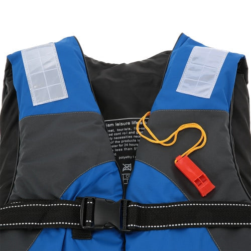 Lixada Outdoor Adult Lifesaving Life Jacket Flotation Device Work Vest Clothing Swimming Marine Life Jackets Safety Survival Suit Buoyancy Aid for Water Sport Swimming Drifting Fishing