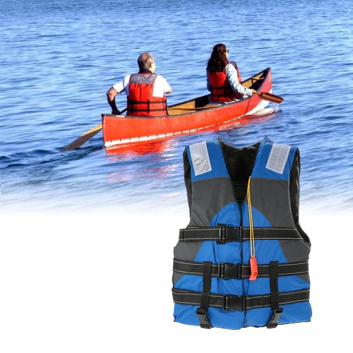 Lixada Outdoor Adult Lifesaving Life Jacket Flotation Device Work Vest Clothing Swimming Marine Life Jackets Safety Survival Suit Buoyancy Aid for Water Sport Swimming Drifting Fishing