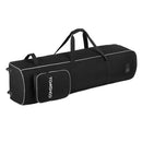 TOMSHOO Smooth Rolling Golf Travel Bag Cover Case Carrier with Wheels